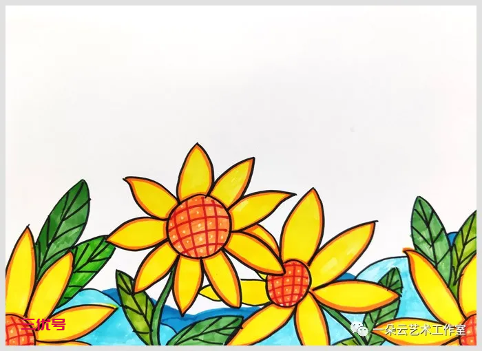 「绘画教程」儿童创意手工绘画-快乐国庆节