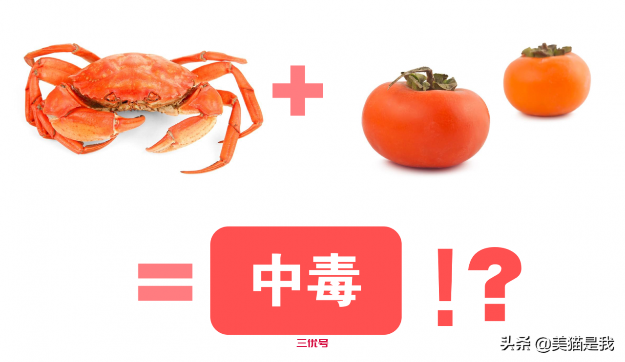 螃蟹和柿子不能一起吃？你不知道食物相克的那些事